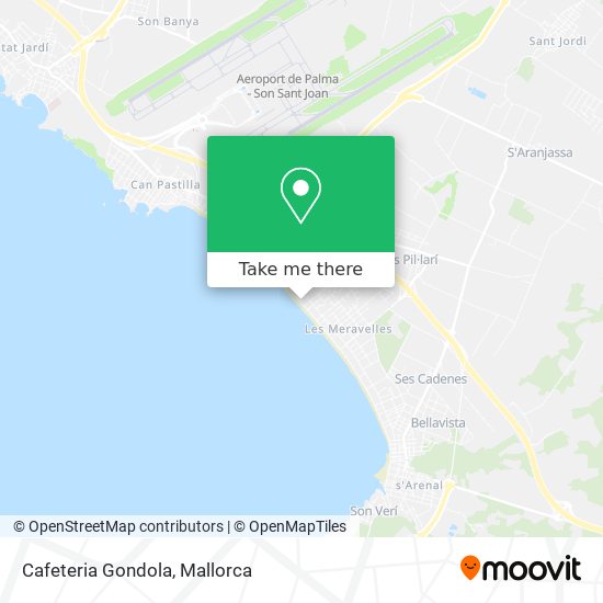 mapa Cafeteria Gondola
