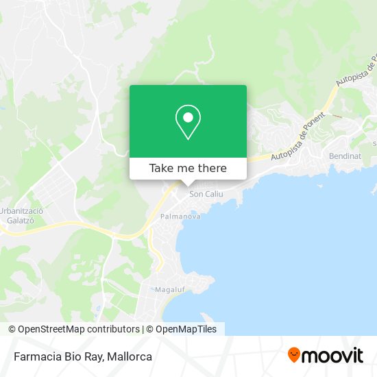 Farmacia Bio Ray map