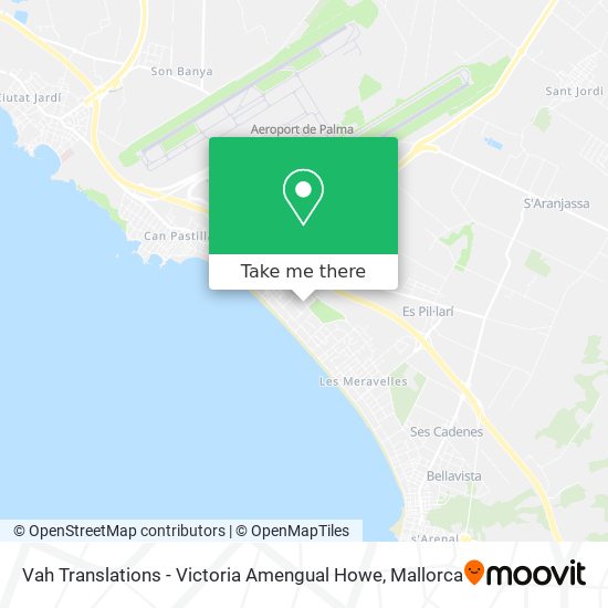 Vah Translations - Victoria Amengual Howe map