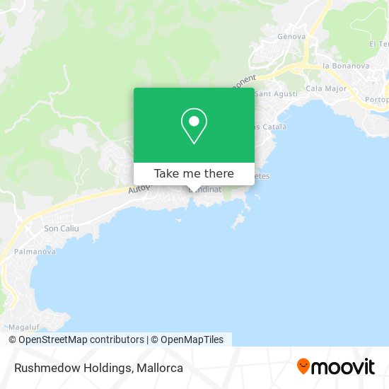 mapa Rushmedow Holdings