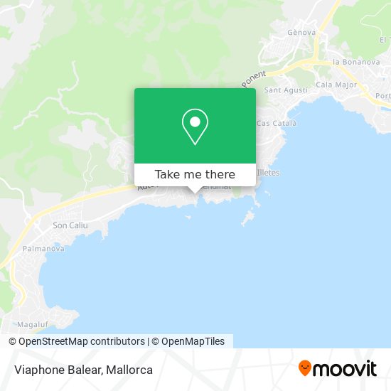 Viaphone Balear map