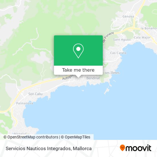 mapa Servicios Nauticos Integrados
