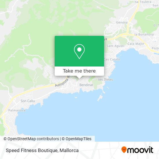 Speed Fitness Boutique map
