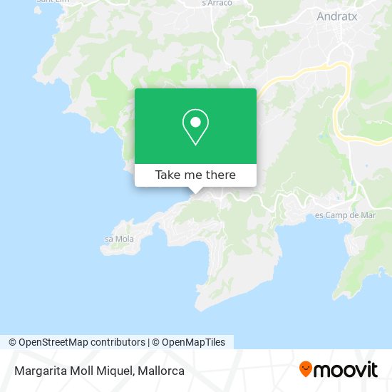 Margarita Moll Miquel map