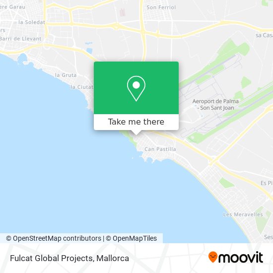 Fulcat Global Projects map
