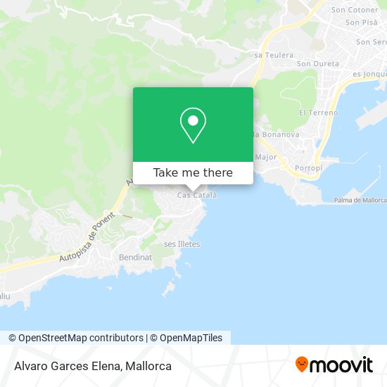 Alvaro Garces Elena map