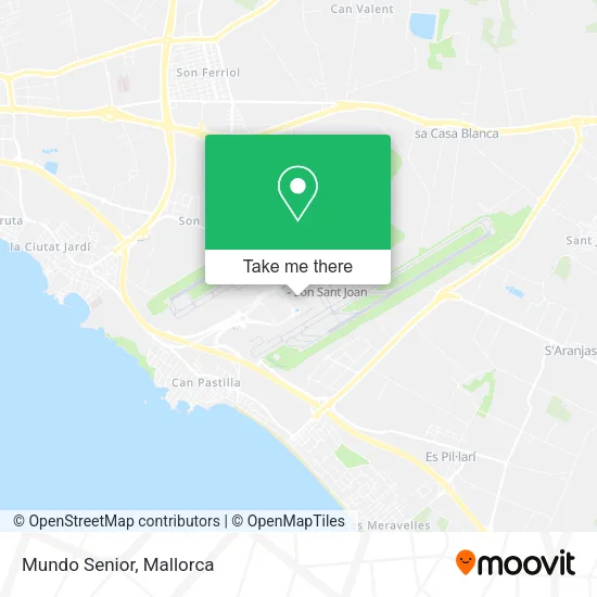Mundo Senior map