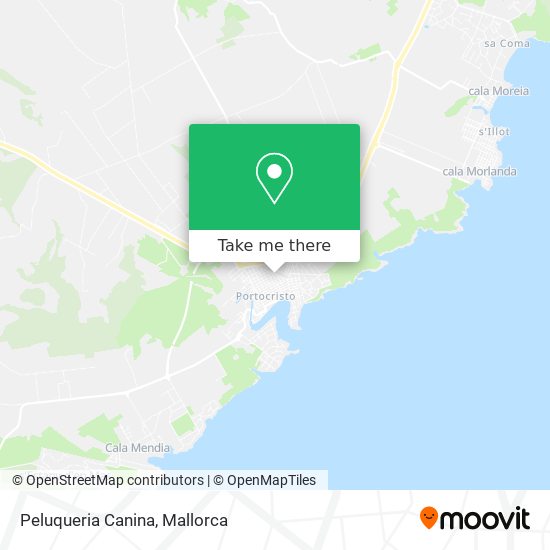 Peluqueria Canina map