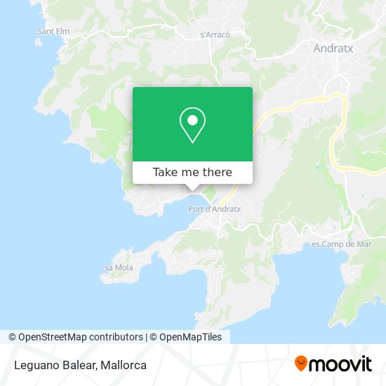 mapa Leguano Balear