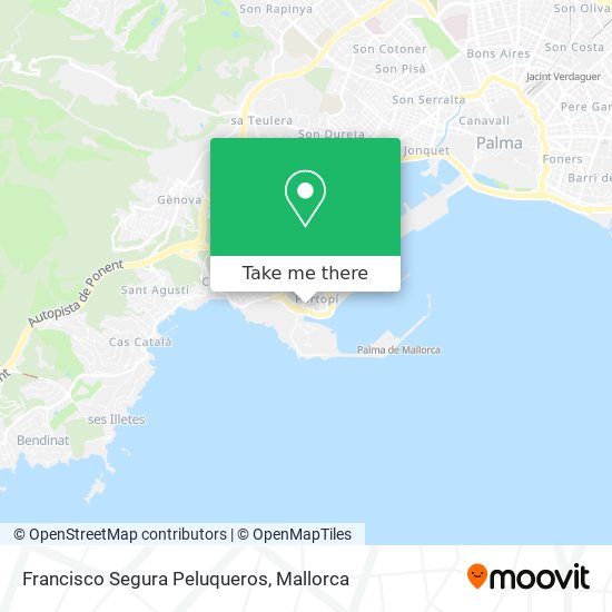 Francisco Segura Peluqueros map
