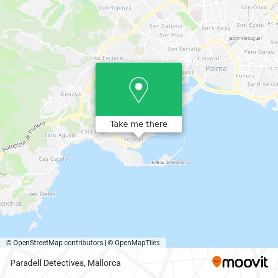 Paradell Detectives map