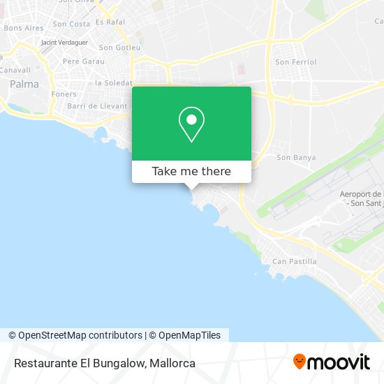 Restaurante El Bungalow map