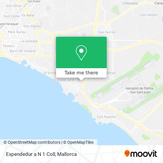 Expendedur a N 1 Coll map