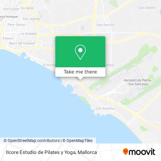 Ilcore Estudio de Pilates y Yoga map