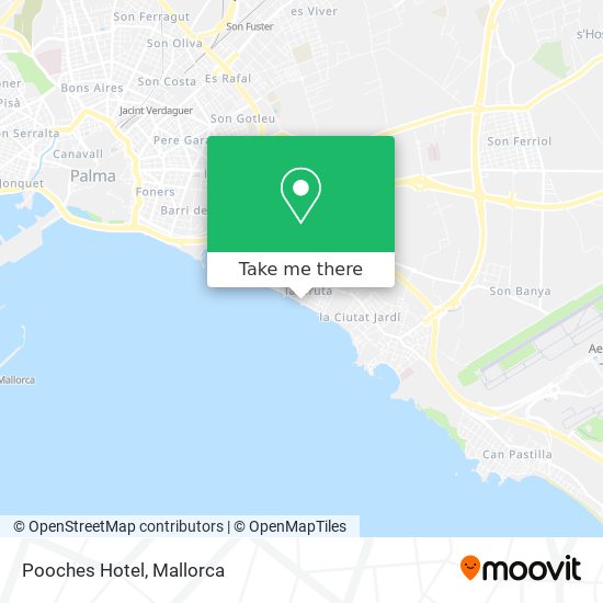 Pooches Hotel map