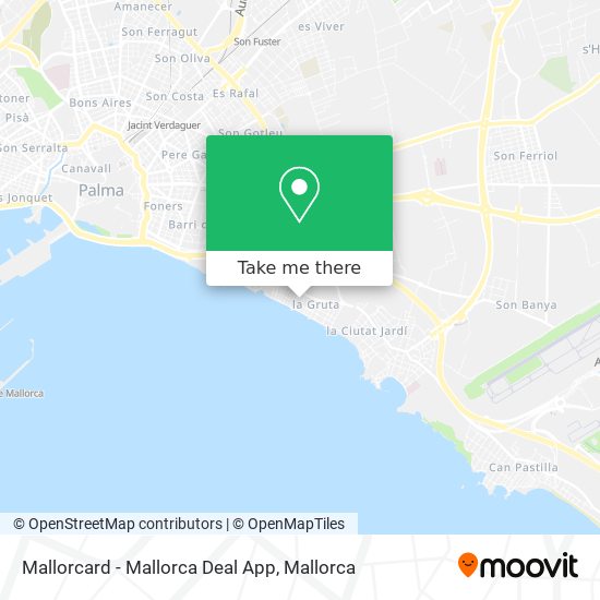 mapa Mallorcard - Mallorca Deal App