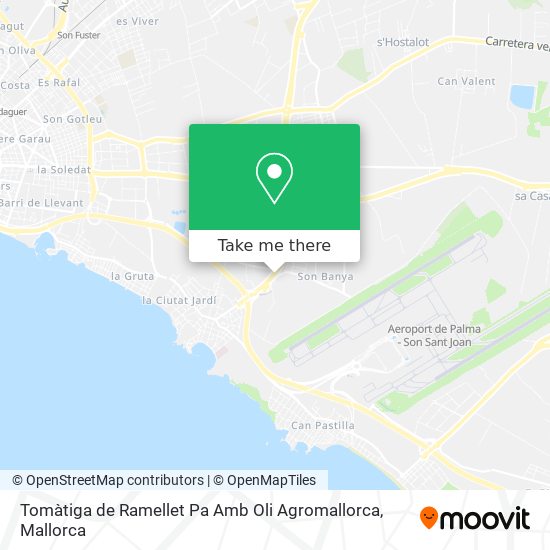 mapa Tomàtiga de Ramellet Pa Amb Oli Agromallorca