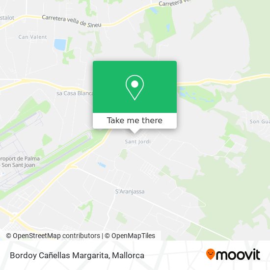 Bordoy Cañellas Margarita map