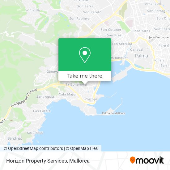 Horizon Property Services map