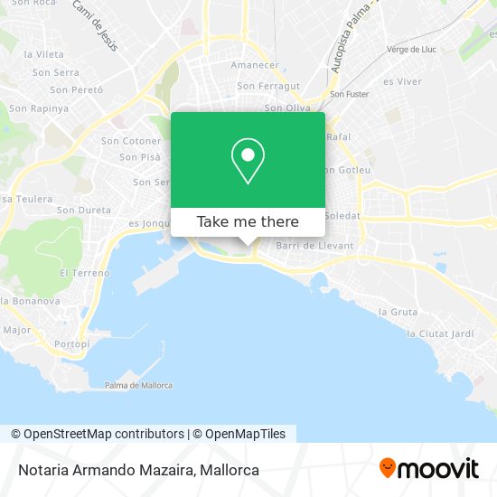 Notaria Armando Mazaira map