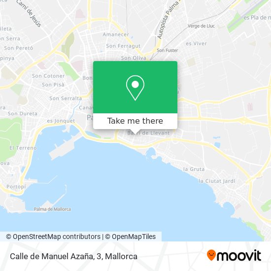 Calle de Manuel Azaña, 3 map
