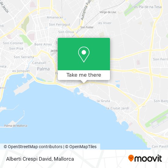 Alberti Crespi David map