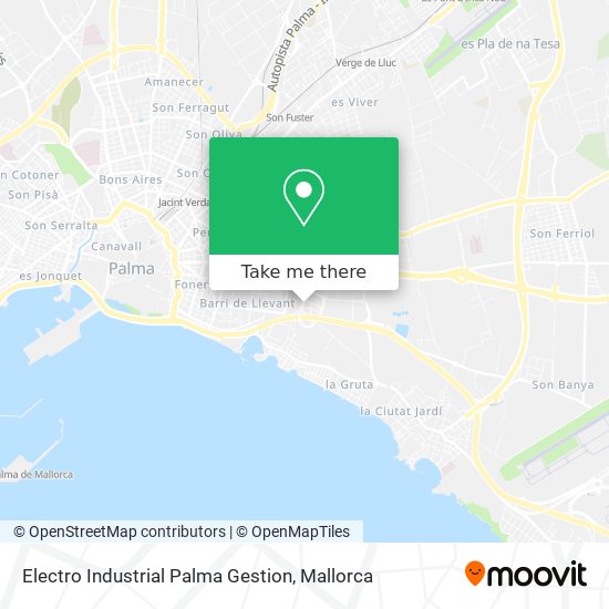 Electro Industrial Palma Gestion map