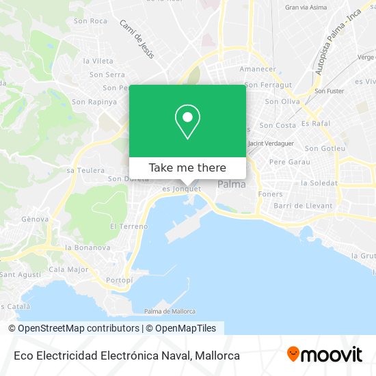 Eco Electricidad Electrónica Naval map