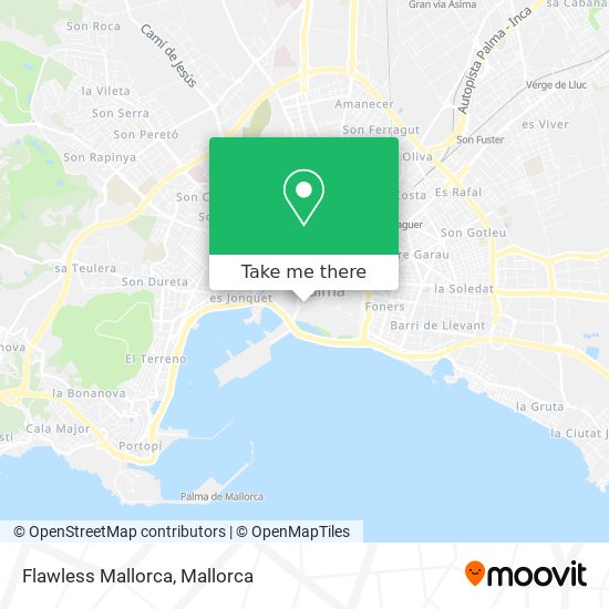 mapa Flawless Mallorca