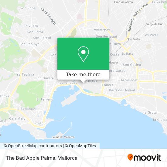 mapa The Bad Apple Palma