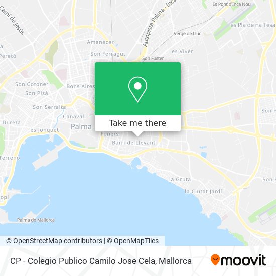 CP - Colegio Publico Camilo Jose Cela map