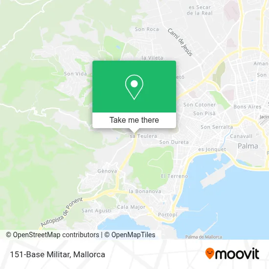 151-Base Militar map