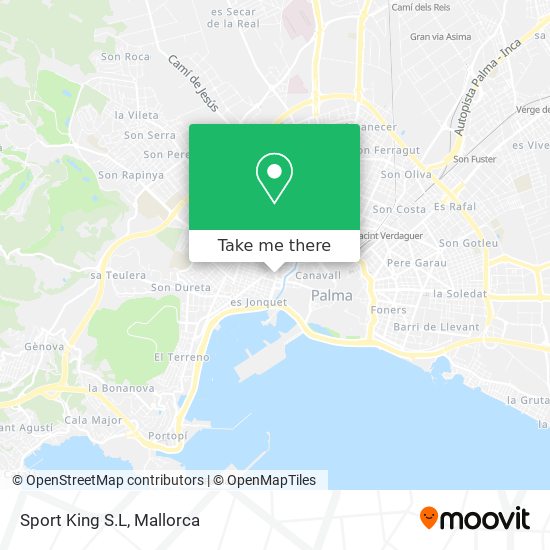 Sport King S.L map