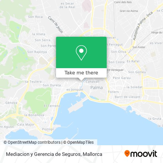 mapa Mediacion y Gerencia de Seguros