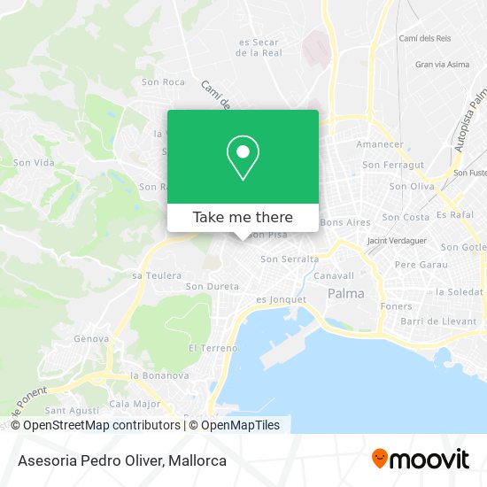 Asesoria Pedro Oliver map