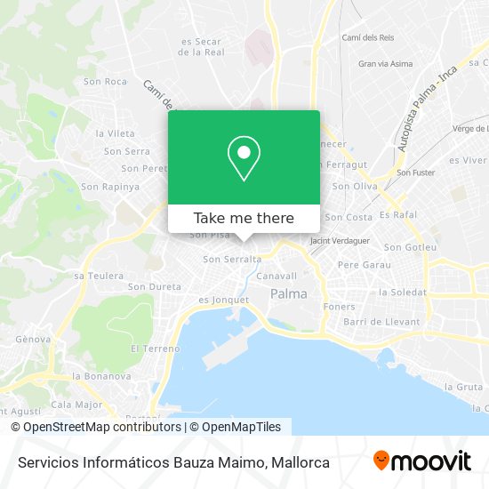 Servicios Informáticos Bauza Maimo map