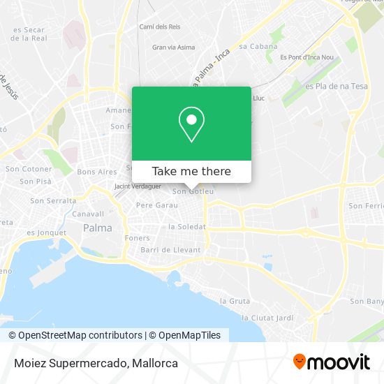 Moiez Supermercado map