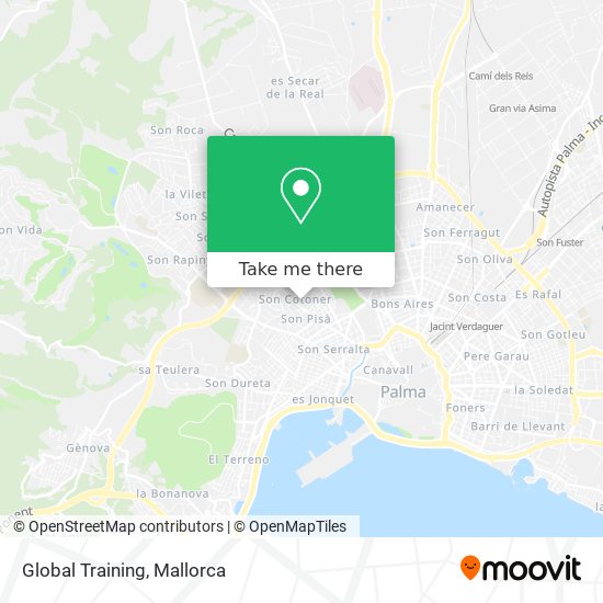 Global Training map