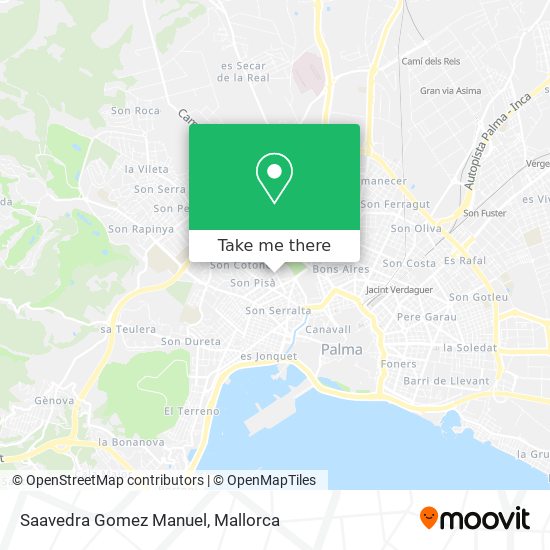 mapa Saavedra Gomez Manuel