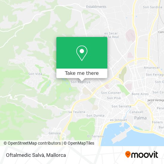 Oftalmedic Salvà map