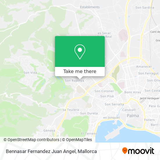 Bennasar Fernandez Juan Angel map