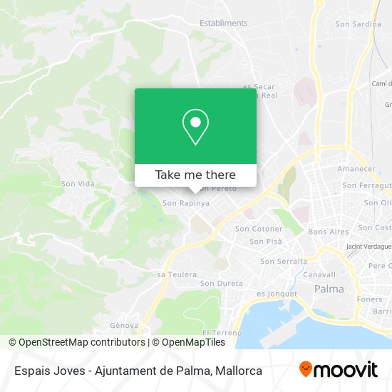 Espais Joves - Ajuntament de Palma map