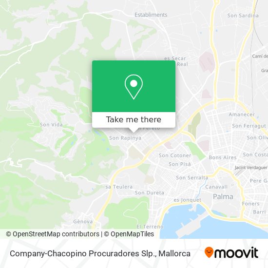 Company-Chacopino Procuradores Slp. map