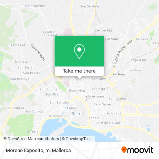 Moreno Exposito, m map