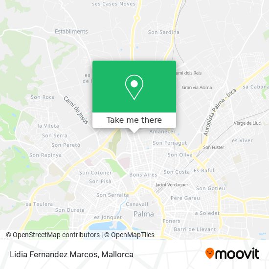 Lidia Fernandez Marcos map