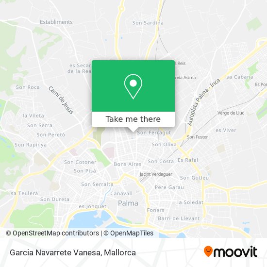 Garcia Navarrete Vanesa map