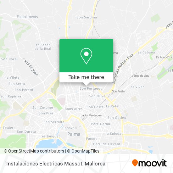 Instalaciones Electricas Massot map