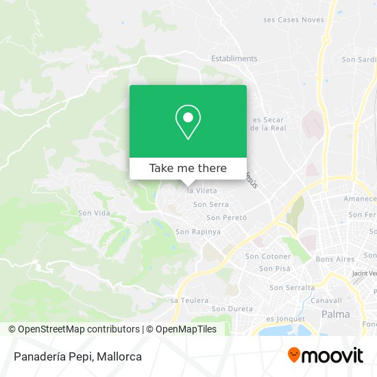 Panadería Pepi map