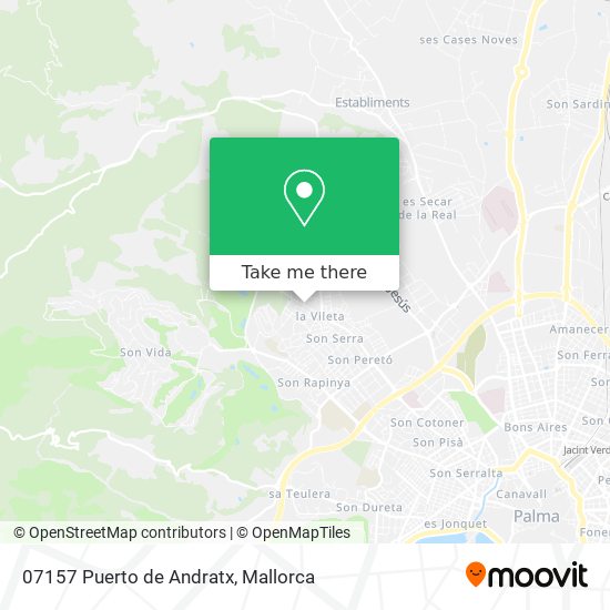 07157 Puerto de Andratx map