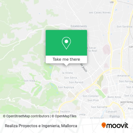 Realiza Proyectos e Ingenieria map